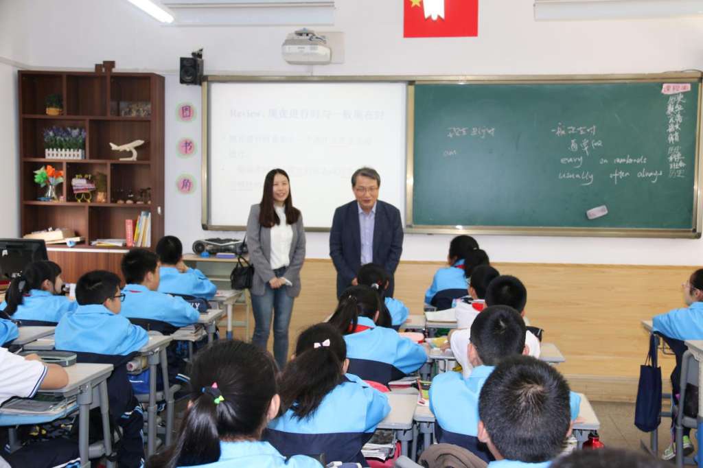 杭州迎来了韩国最好的外国语高中